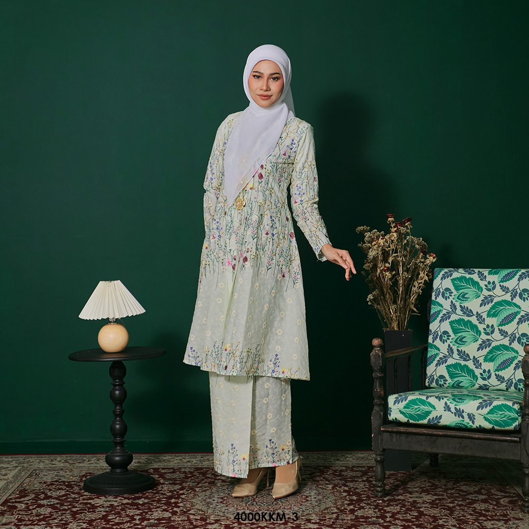 Kebarung Kalthom in Bright Mint (4000KKM-3) - Image 2