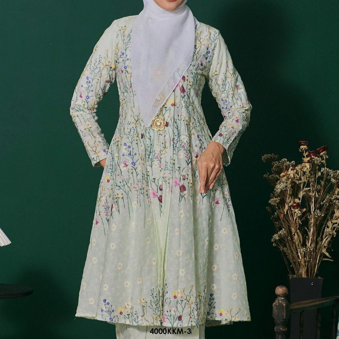 Kebarung Kalthom in Bright Mint (4000KKM-3) - Image 3