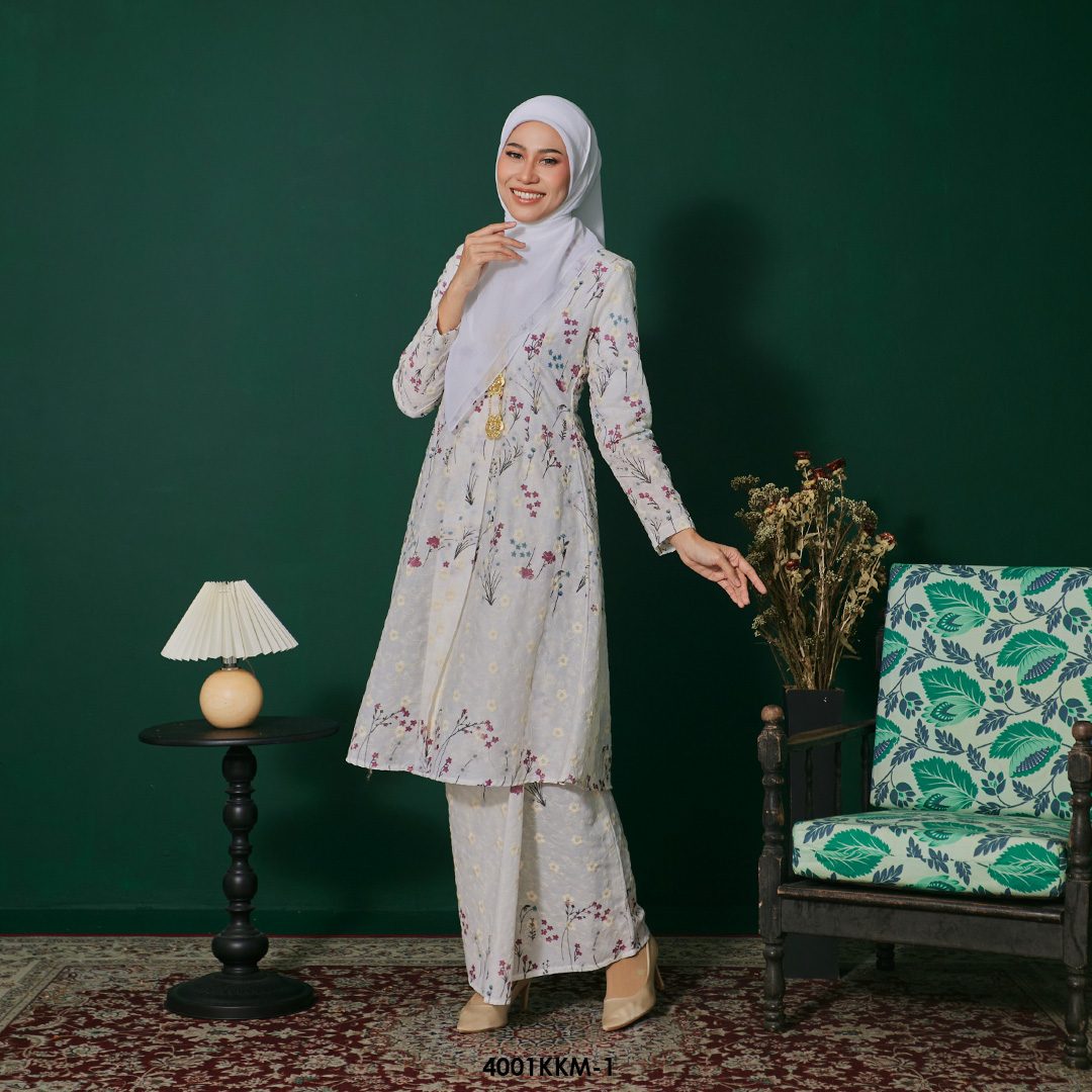 Kebarung Kalthom in White (4001KKM-1) - Image 2