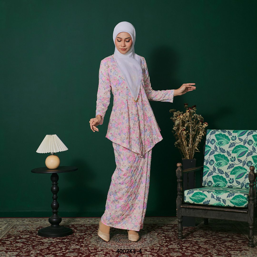 Kebaya Saloma in Bubblegum (4002KS-4) - Image 2