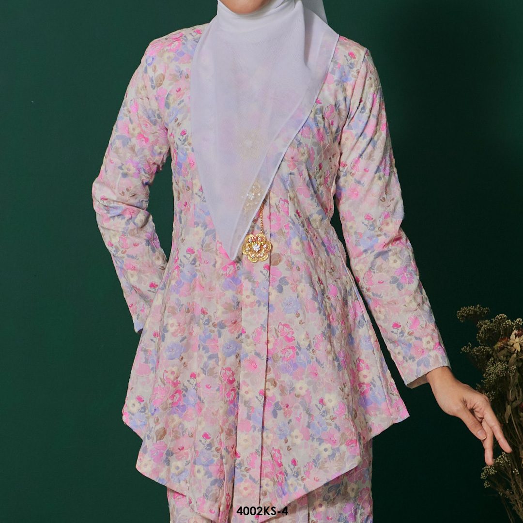 Kebaya Saloma in Bubblegum (4002KS-4) - Image 3