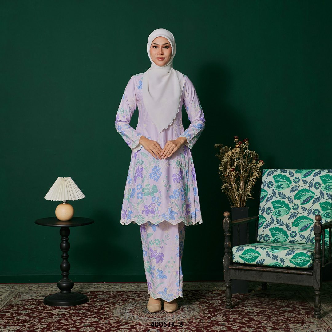 Juliana Kurung in Lilac (4005JK-3)