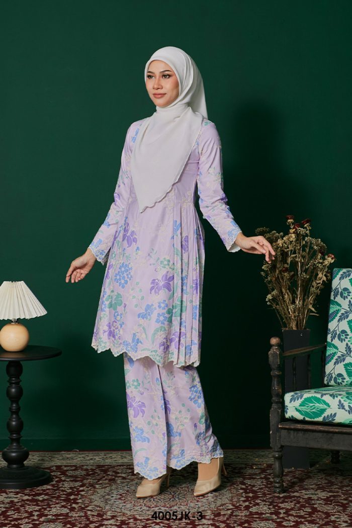 Juliana Kurung in Lilac (4005JK-3)