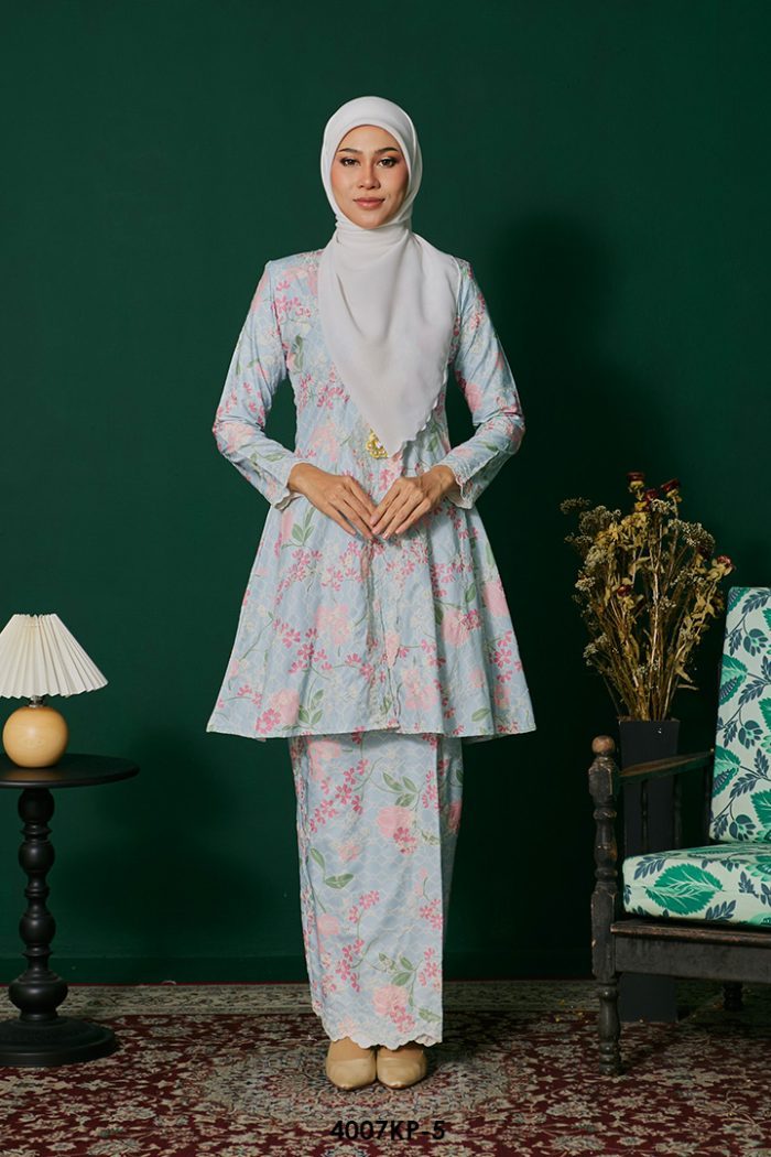Kebarung Kalthom Petite in Baby Blue (4007KP-5)