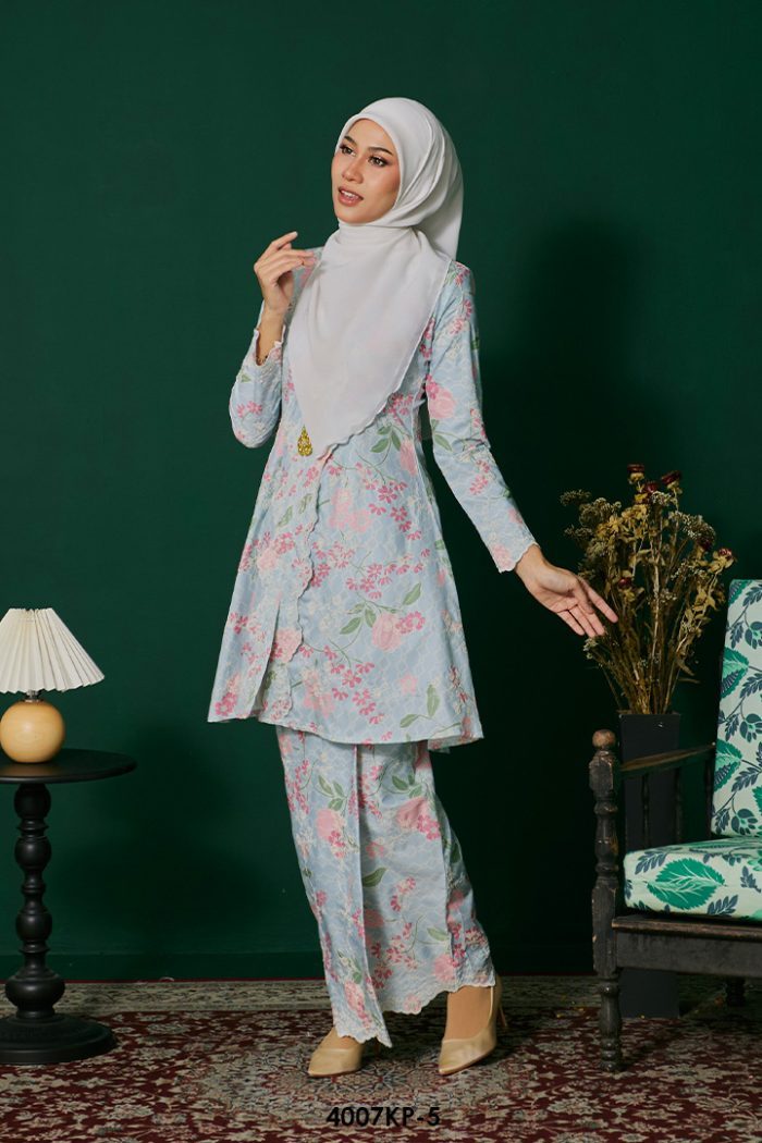 Kebarung Kalthom Petite in Baby Blue (4007KP-5)