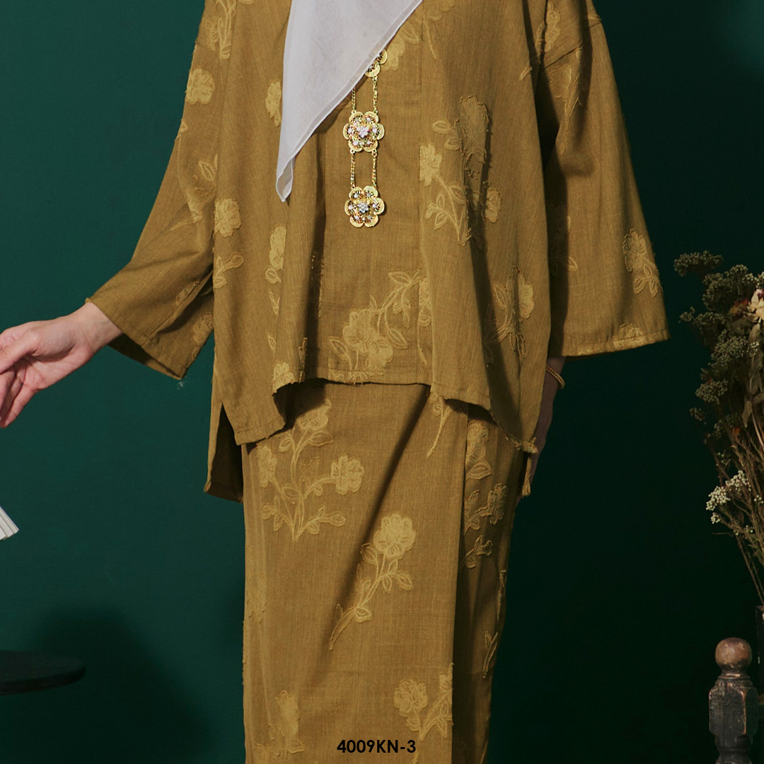 Kebaya Nilam in Dark Olive (4009KN-3) - Image 3
