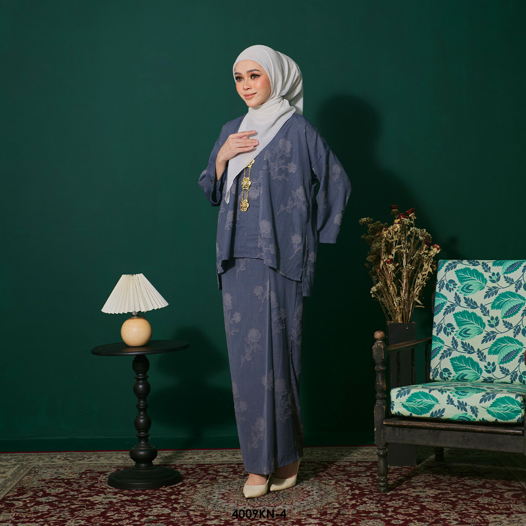 Kebaya Nilam in Dark Grey (4009KN-4) - Image 2