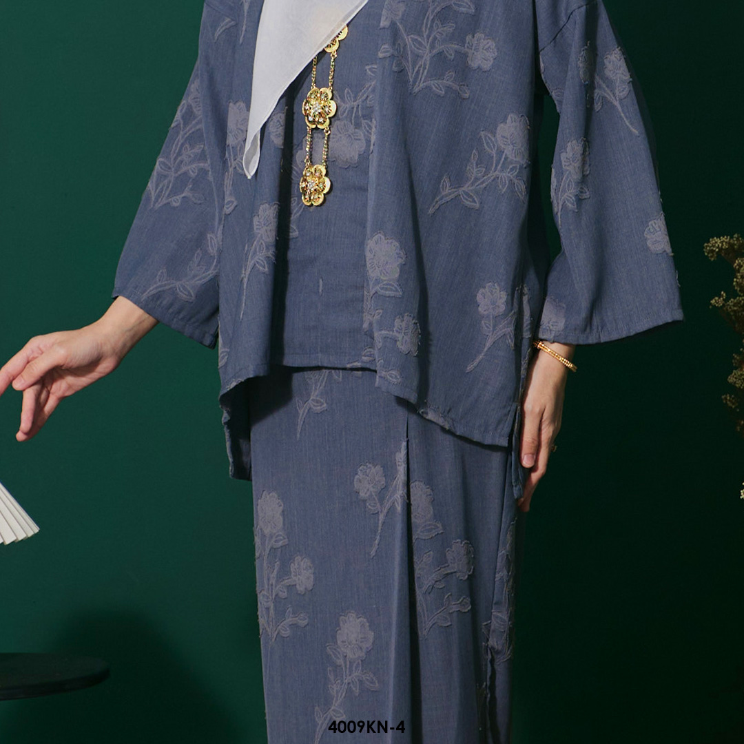 Kebaya Nilam in Dark Grey (4009KN-4) - Image 3