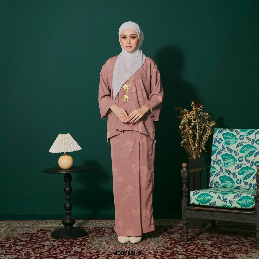Kebaya Nilam in Dusty Pink (4009KN-5)