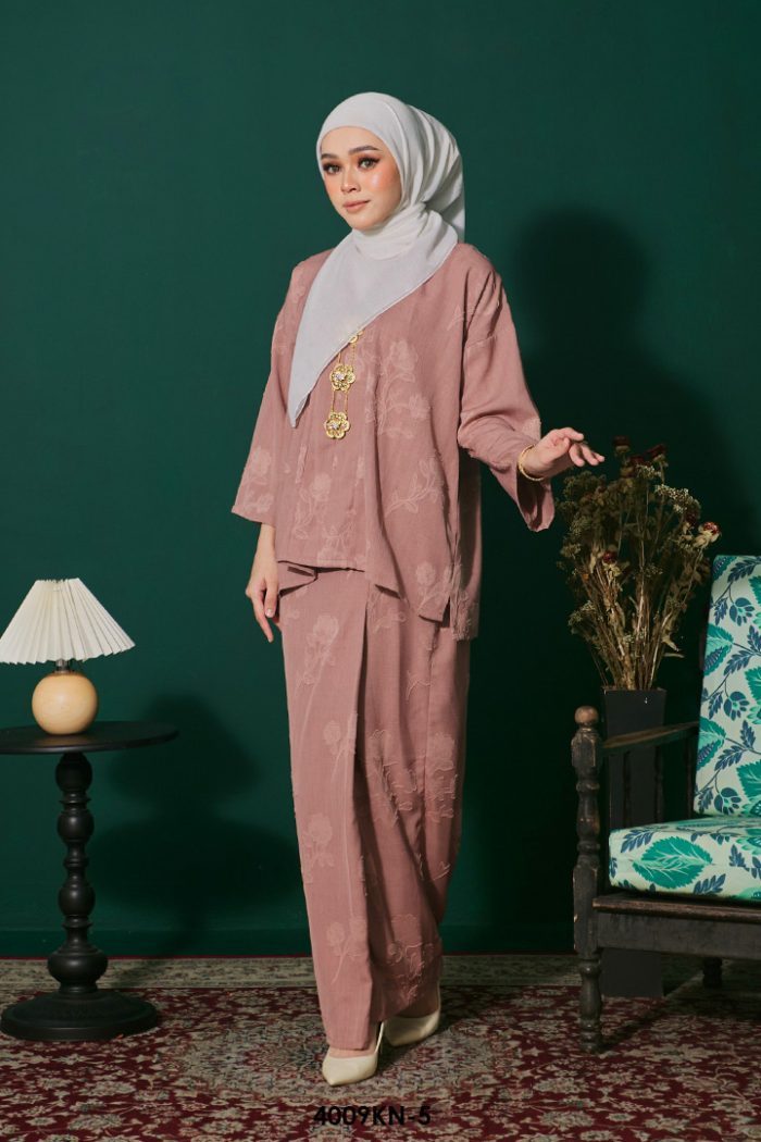 Kebaya Nilam in Dusty Pink (4009KN-5)