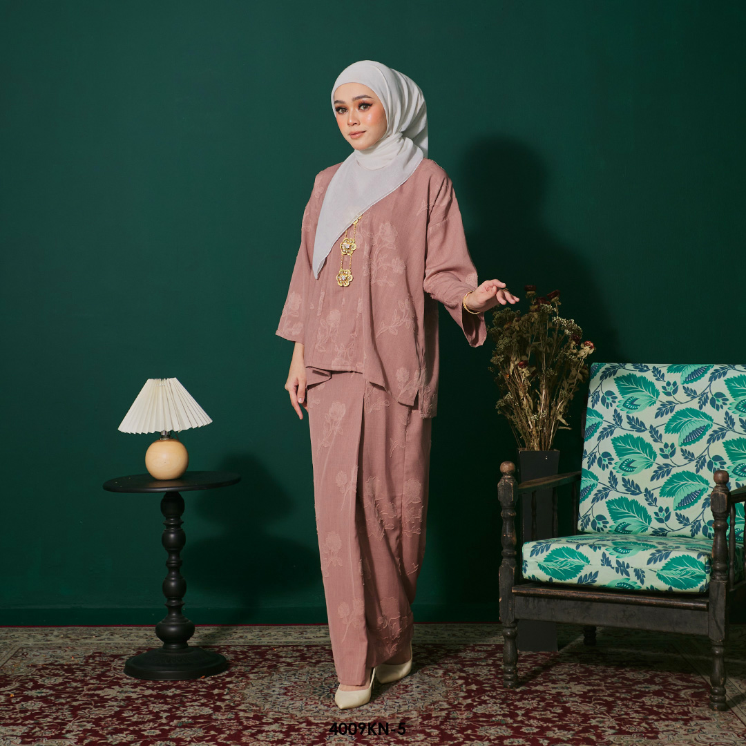 Kebaya Nilam in Dusty Pink (4009KN-5) - Image 2