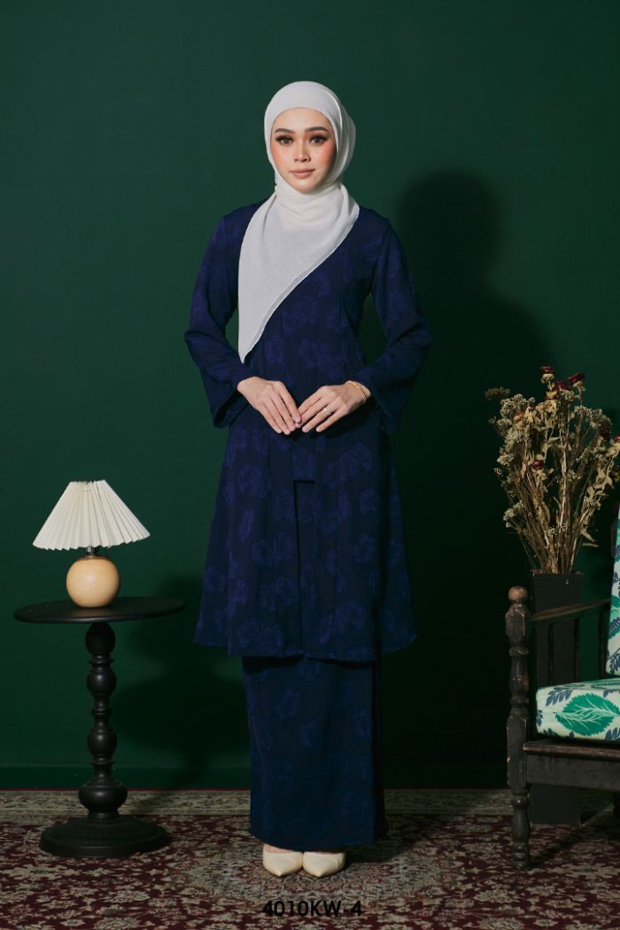 Kebaya Wilda in Midnight Blue (4010KW-4)