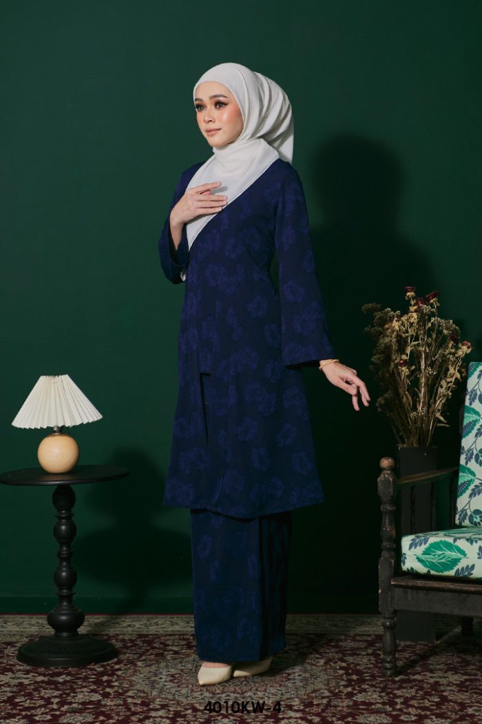 Kebaya Wilda in Midnight Blue (4010KW-4)