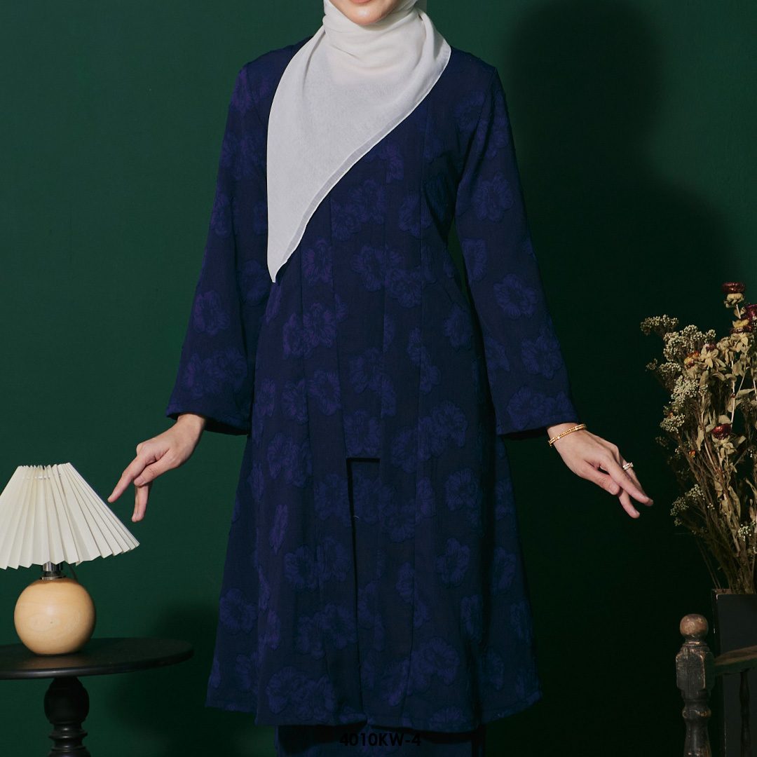 Kebaya Wilda in Midnight Blue (4010KW-4) - Image 3