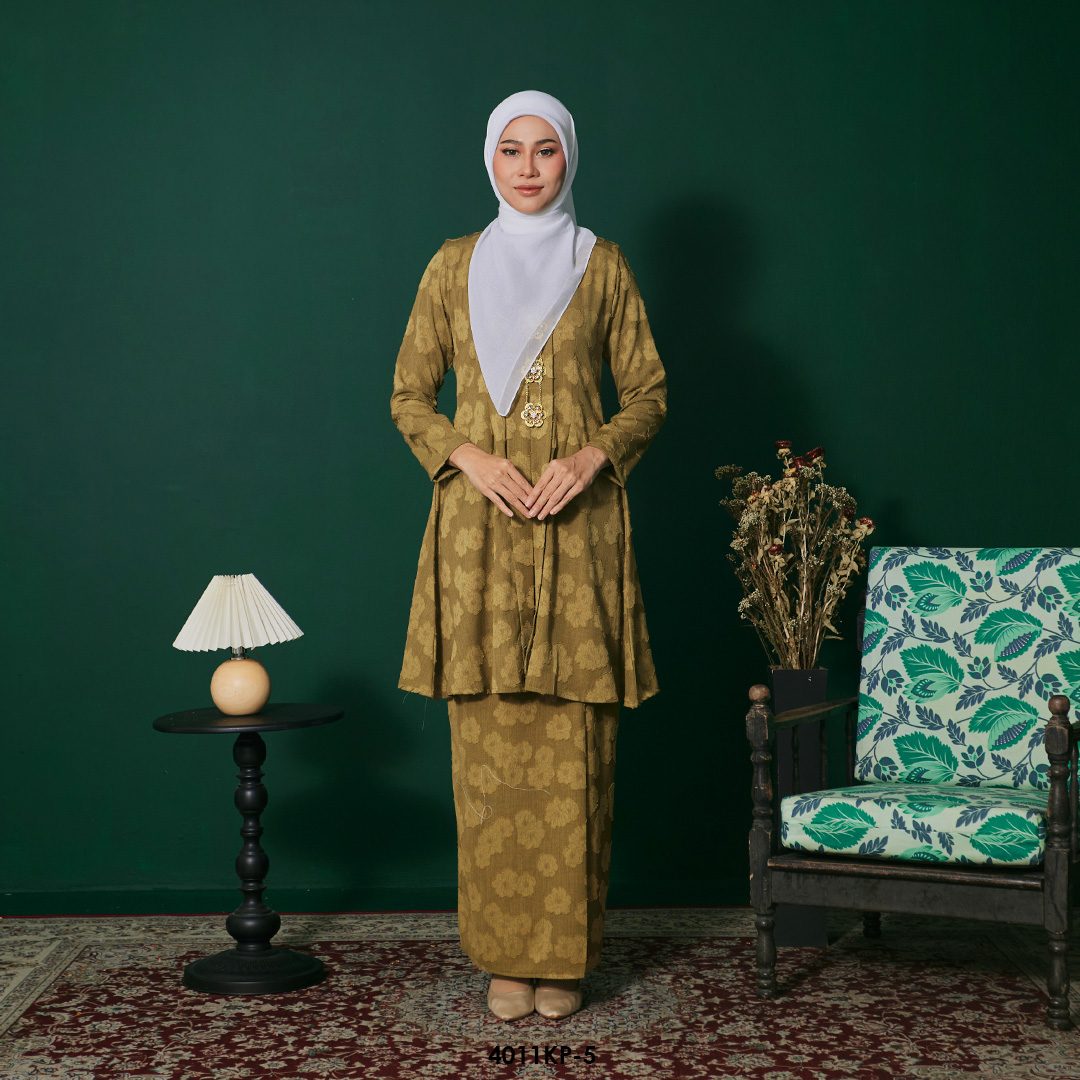 Kebarung Kalthom Petite in Dark Olive (4011KP-5)