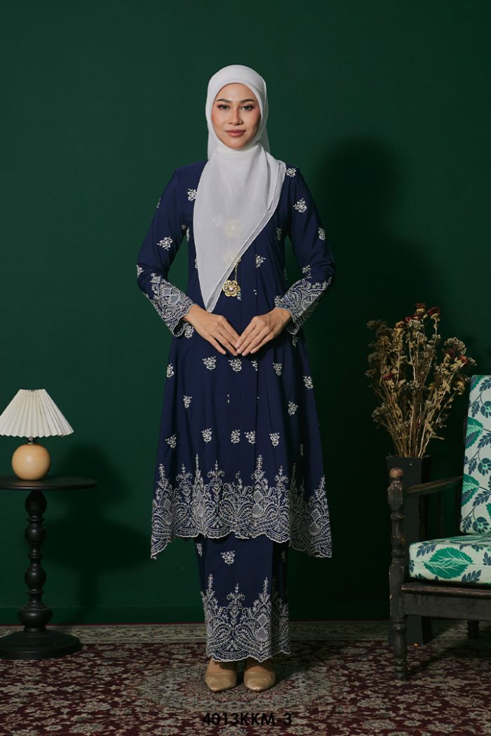 Kebarung Kalthom in Midnight Blue (4013KKM-3)