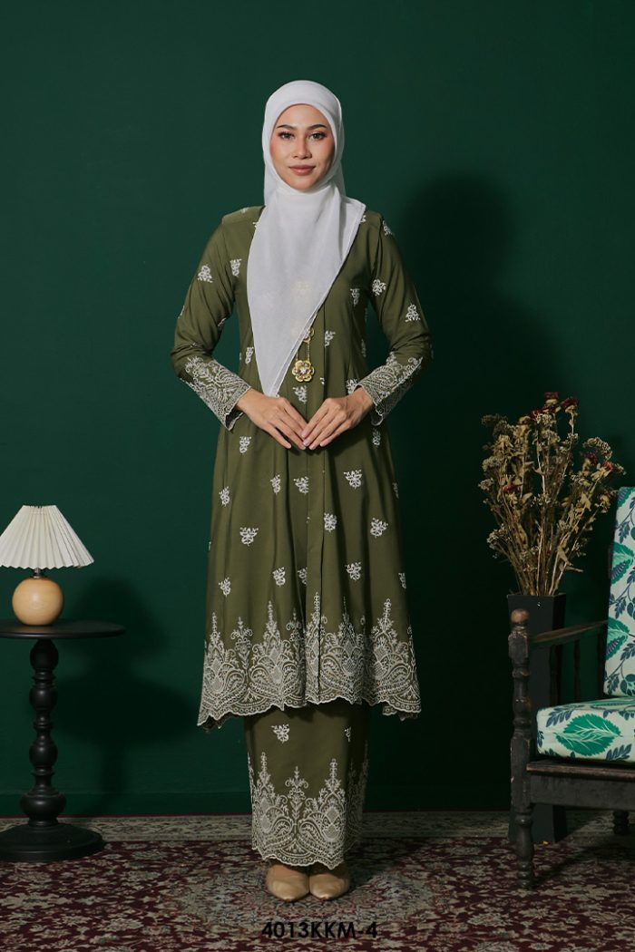 Kebarung Kalthom in Sage Green (4013KKM-4)