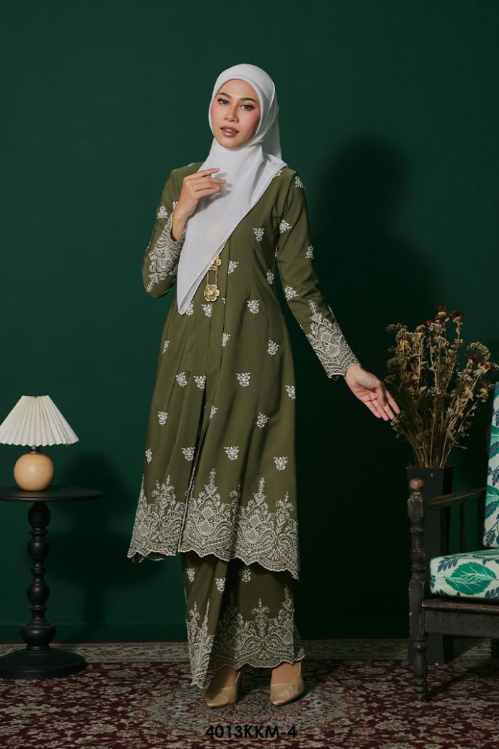 Kebarung Kalthom in Sage Green (4013KKM-4)