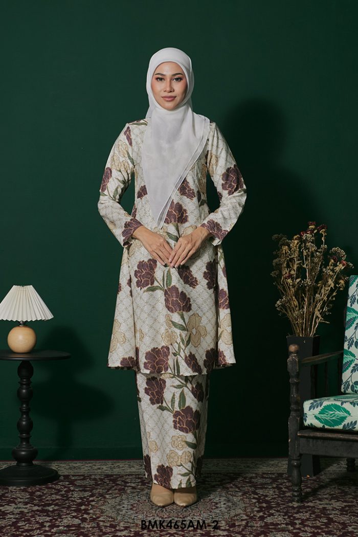 Ameera Kurung Batiq Mia in Cream (BMK465AM-2)