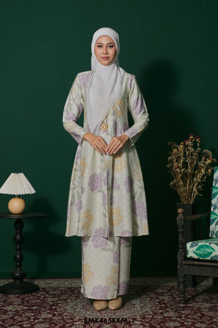 Kebarung Batiq Mia in Pastel Green (BMK465KKM-1)