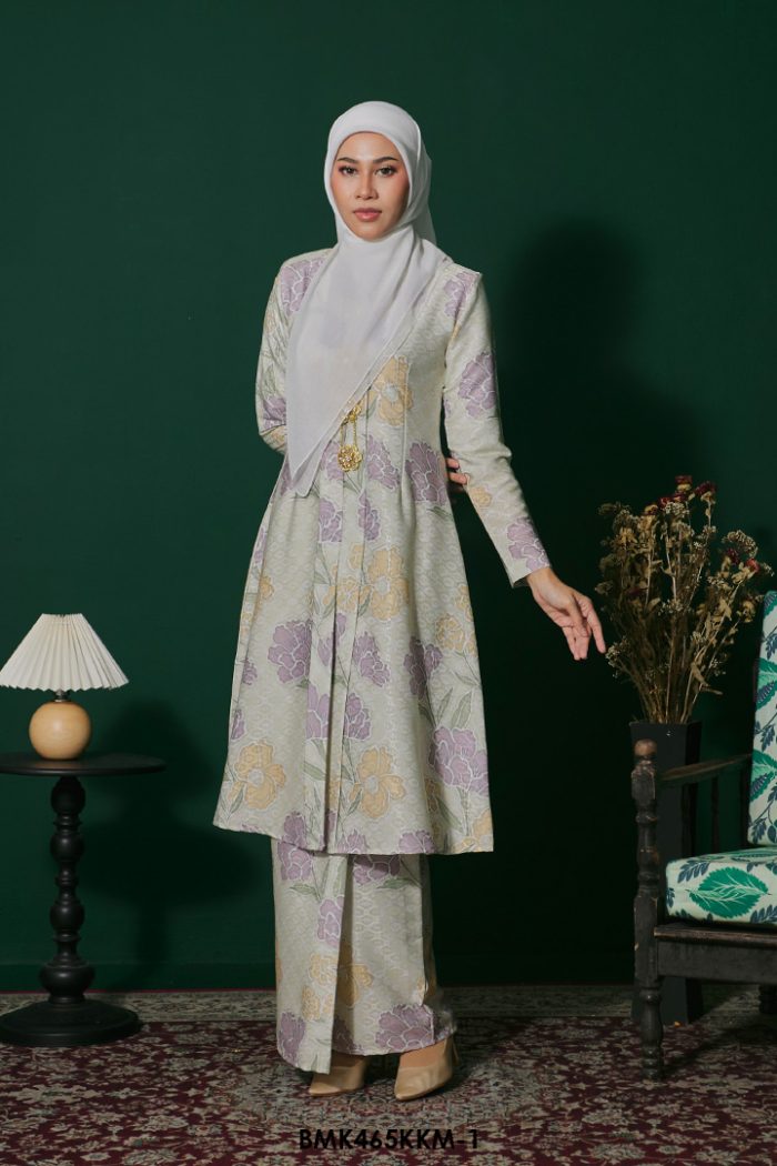 Kebarung Batiq Mia in Pastel Green (BMK465KKM-1)