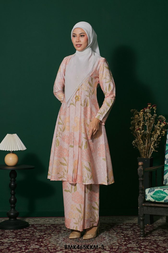 Kebarung Batiq Mia in Peachy Pink (BMK465KKM-3)