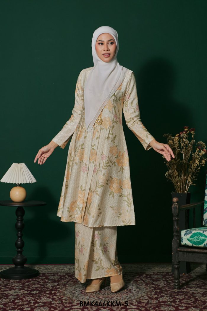 Kebarung Batiq Mia in Butter Cream (BMK466KKM-5)