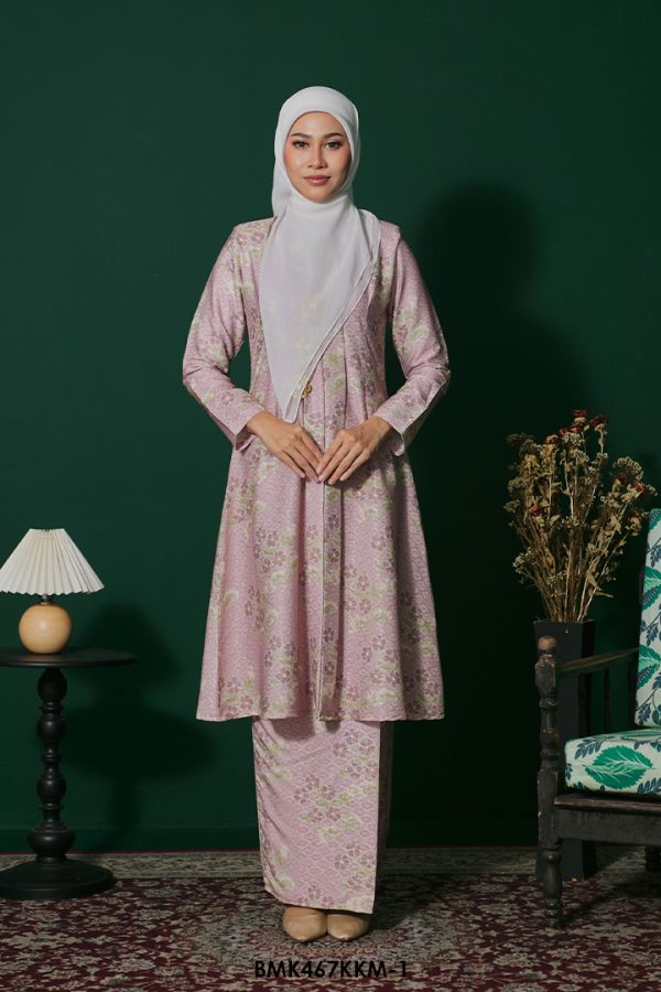 Kebarung Batiq Mia in Dusty Pink (BMK467KKM-1)