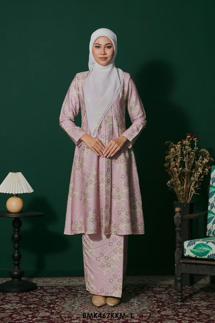 Kebarung Batiq Mia in Dusty Pink (BMK467KKM-1)