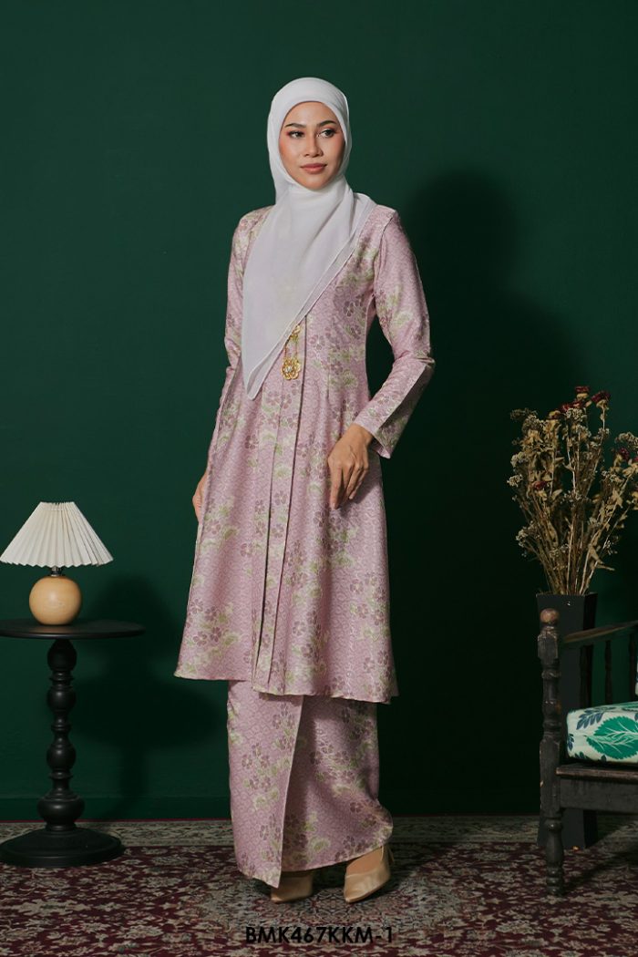 Kebarung Batiq Mia in Dusty Pink (BMK467KKM-1)