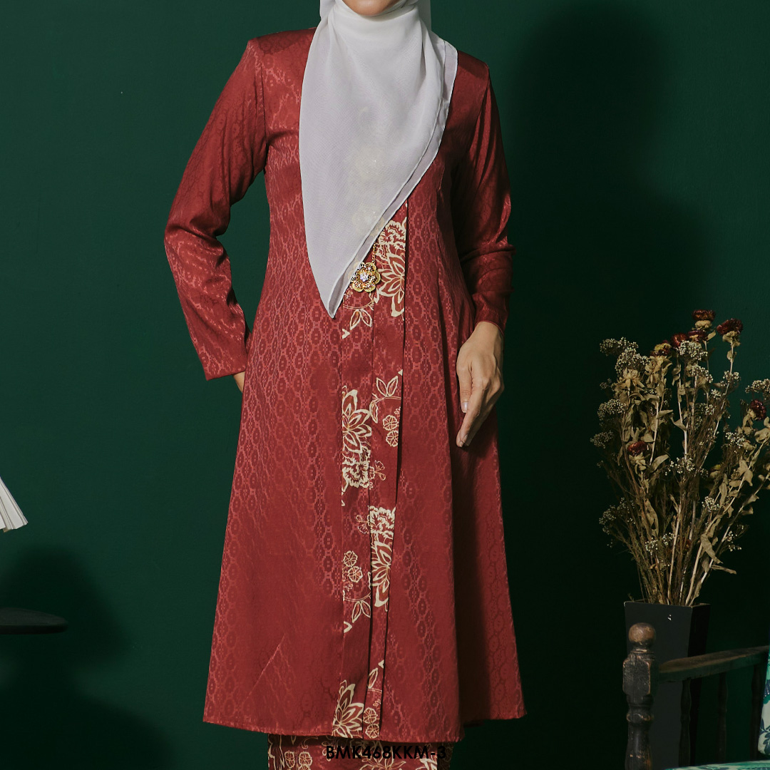 Kebarung Batiq Mia in Burnt Orange (BMK468KKM-3) - Image 3