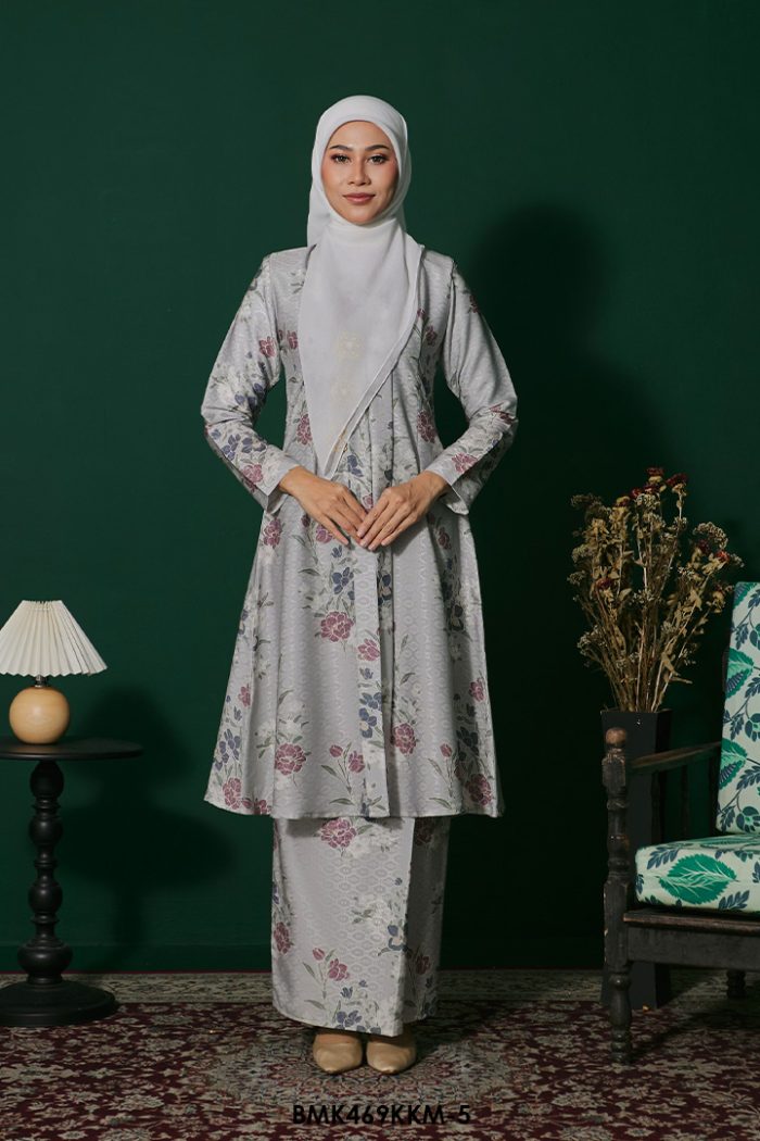 Kebarung Batiq Mia in Grey (BMK469KKM-5)