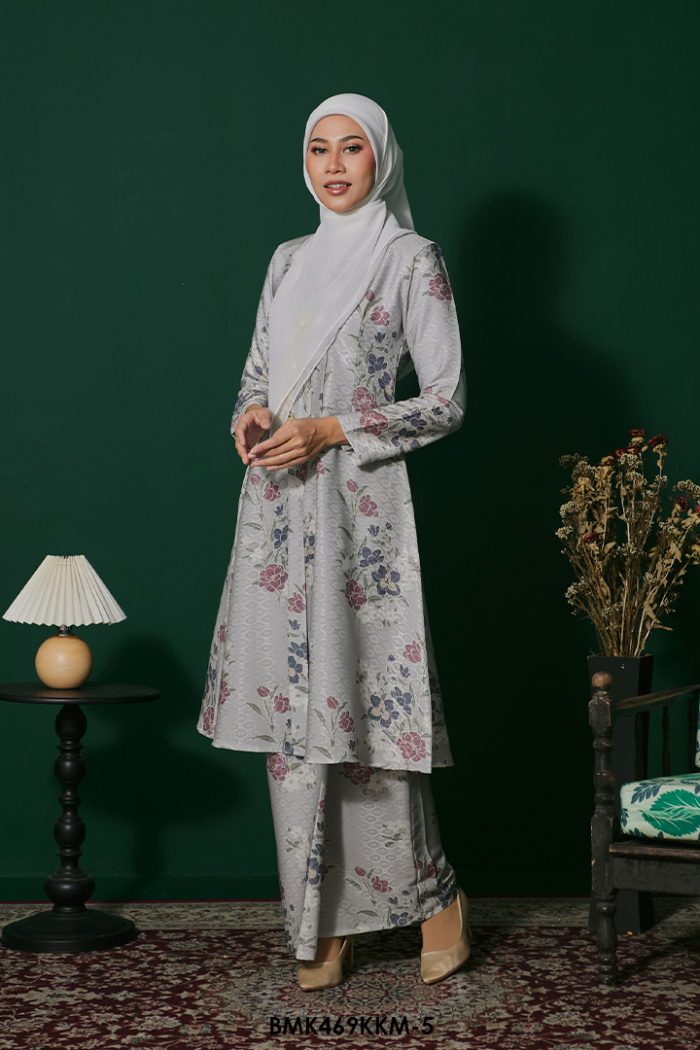 Kebarung Batiq Mia in Grey (BMK469KKM-5)