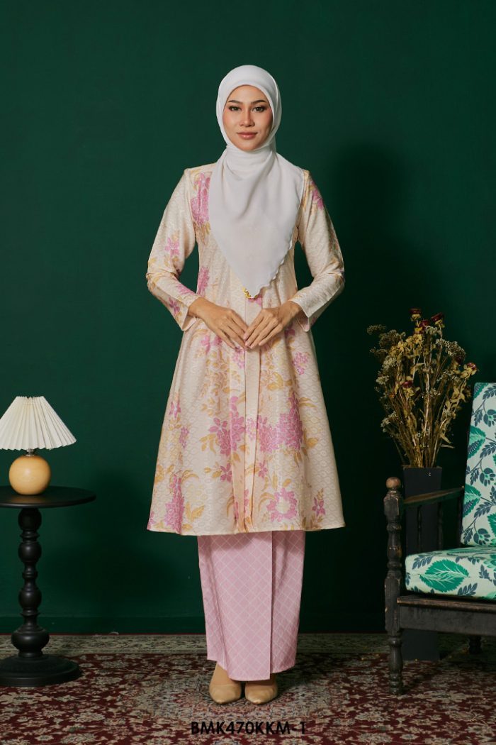 Kebarung Batiq Mia in Baby Pink (BMK470KKM-1)