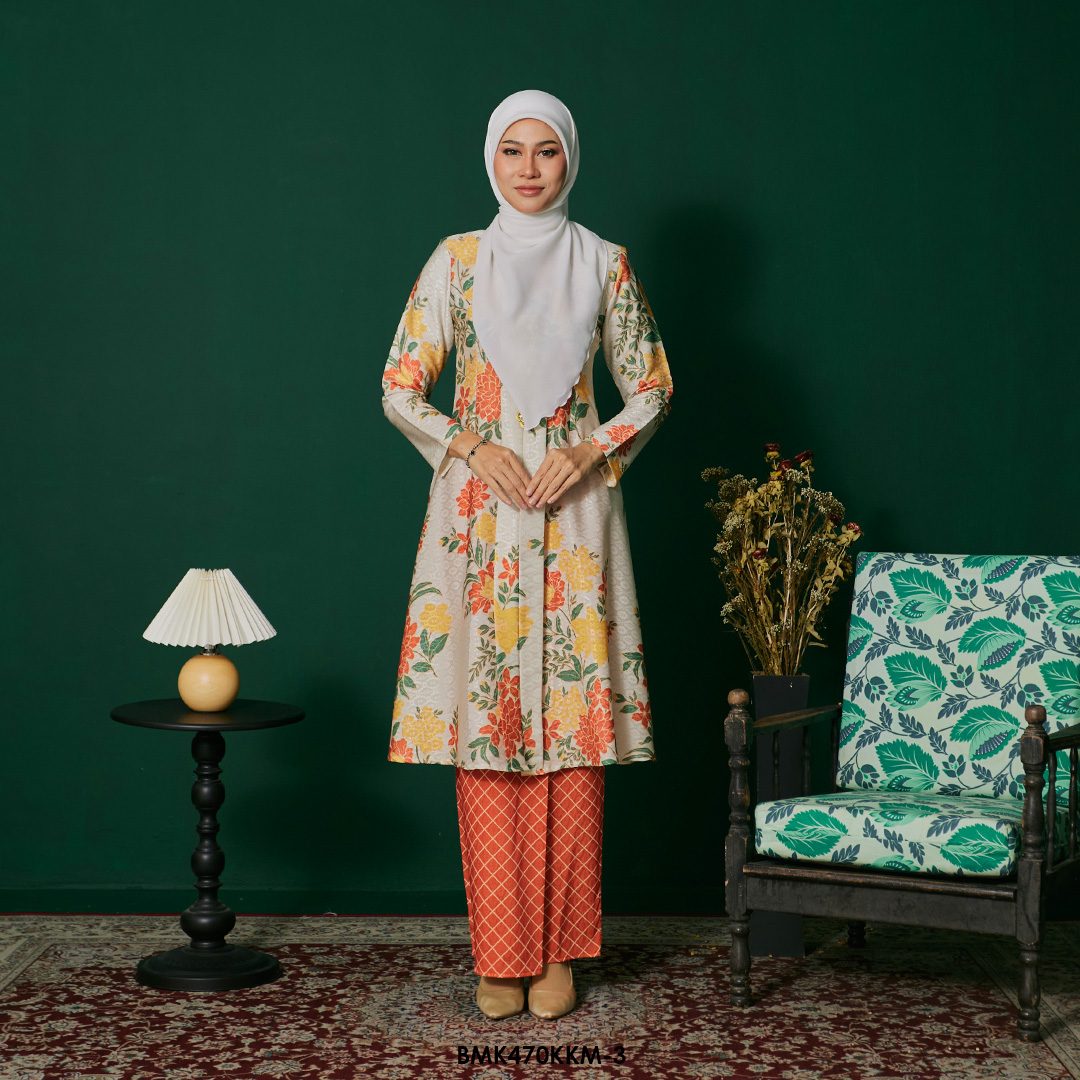 Kebarung Batiq Mia in Orange (BMK470KKM-3)