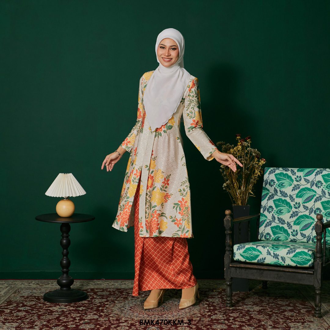 Kebarung Batiq Mia in Orange (BMK470KKM-3) - Image 2