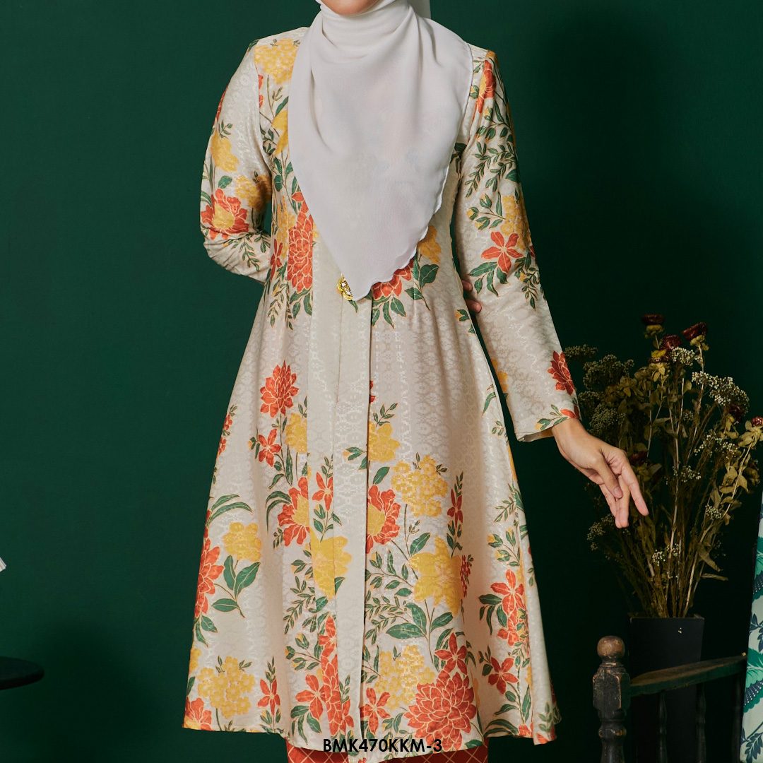 Kebarung Batiq Mia in Orange (BMK470KKM-3) - Image 4