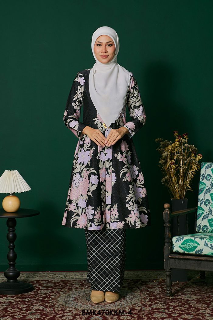 Kebarung Batiq Mia in Black (BMK470KKM-4)