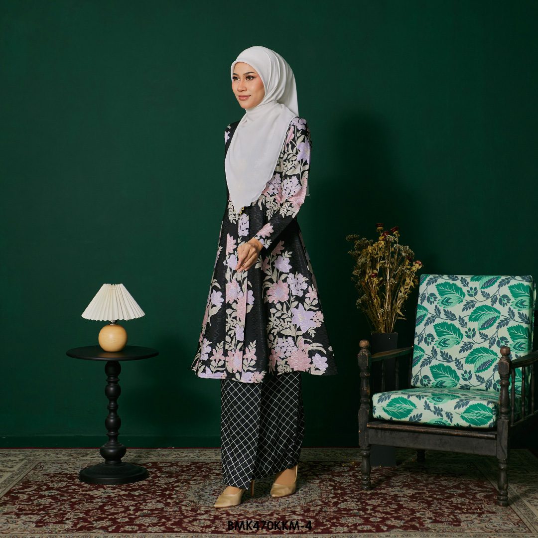 Kebarung Batiq Mia in Black (BMK470KKM-4) - Image 2