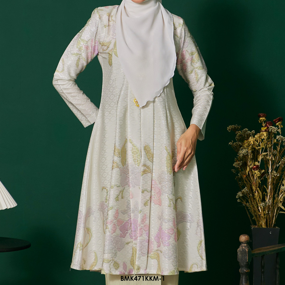 Kebarung Batiq Mia in Soft Green (BMK471KKM-1) - Image 4