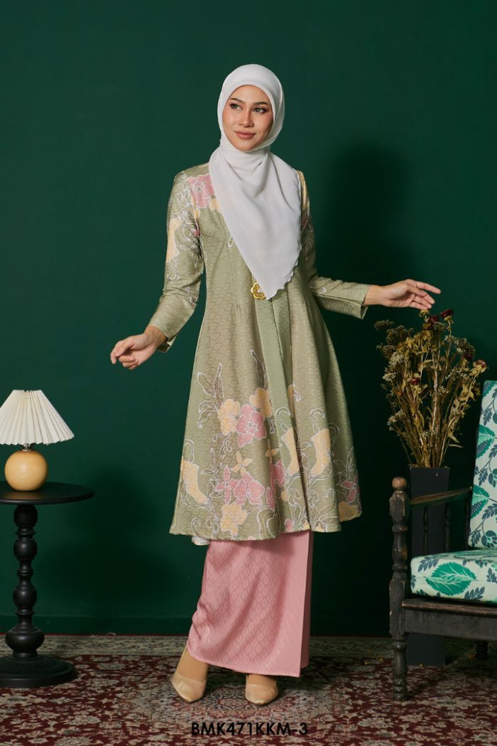 Kebarung Batiq Mia in Soft Blush (BMK471KKM-3)