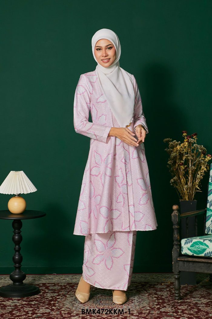 Kebarung Batiq Mia in Soft Pink (BMK472KKM-1)