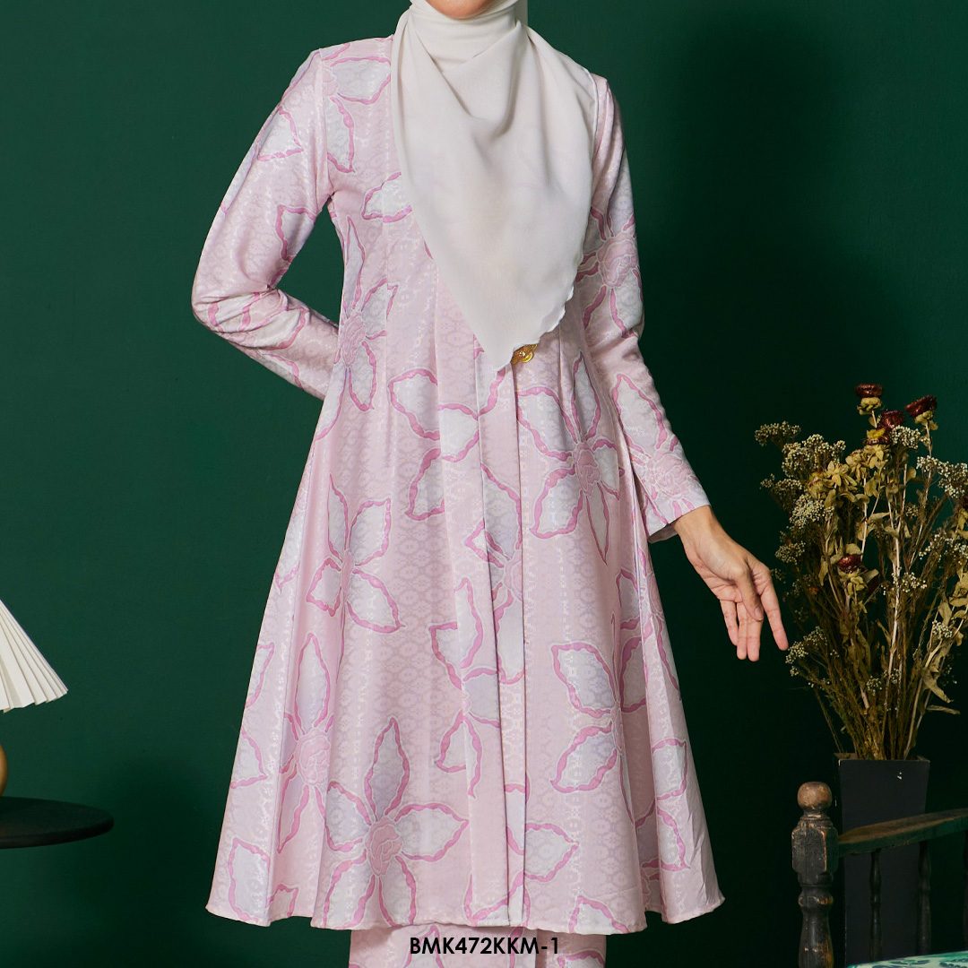 Kebarung Batiq Mia in Soft Pink (BMK472KKM-1) - Image 3