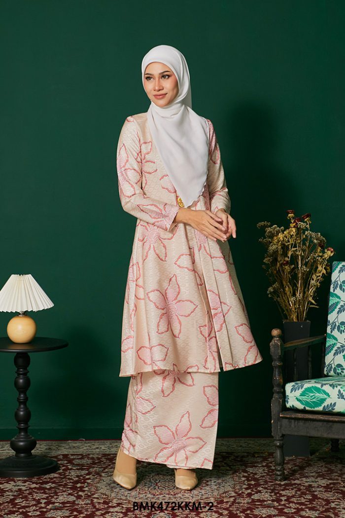 Kebarung Batiq Mia in Butter Cream (BMK472KKM-2)