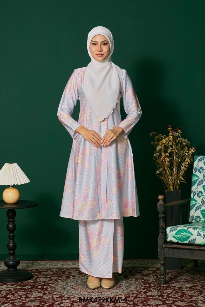 Kebarung Batiq Mia in Pearl Blue (BMK472KKM-4)