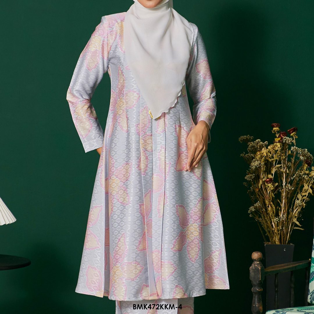 Kebarung Batiq Mia in Pearl Blue (BMK472KKM-4) - Image 3