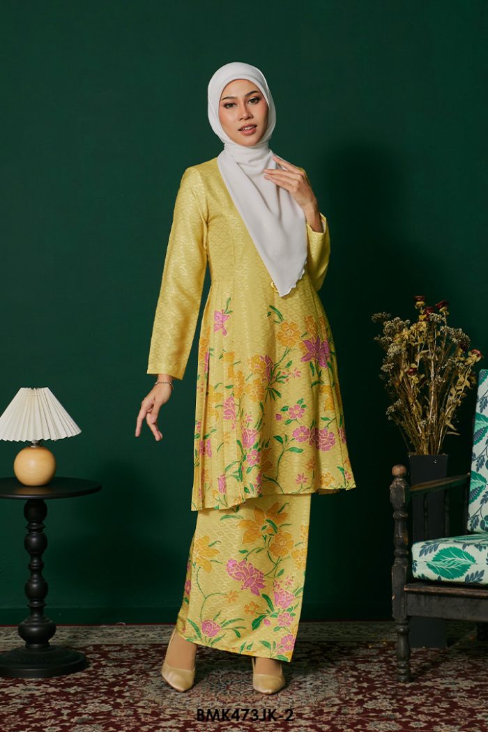 Juliana Kurung Batiq Mia in Corn Yellow (BMK473JK-2)