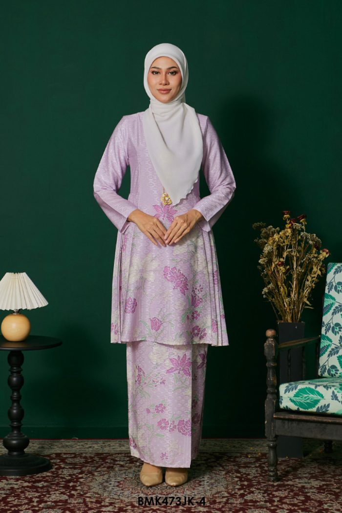 Juliana Kurung Batiq Mia in Dusty Purple (BMK473JK-4)
