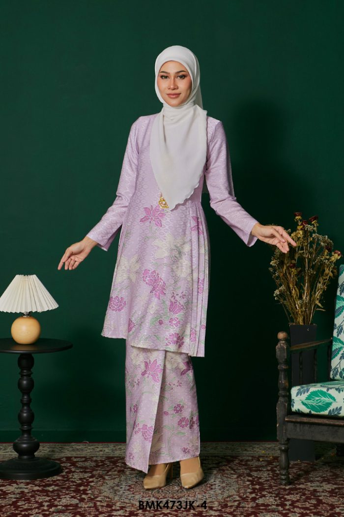 Juliana Kurung Batiq Mia in Dusty Purple (BMK473JK-4)