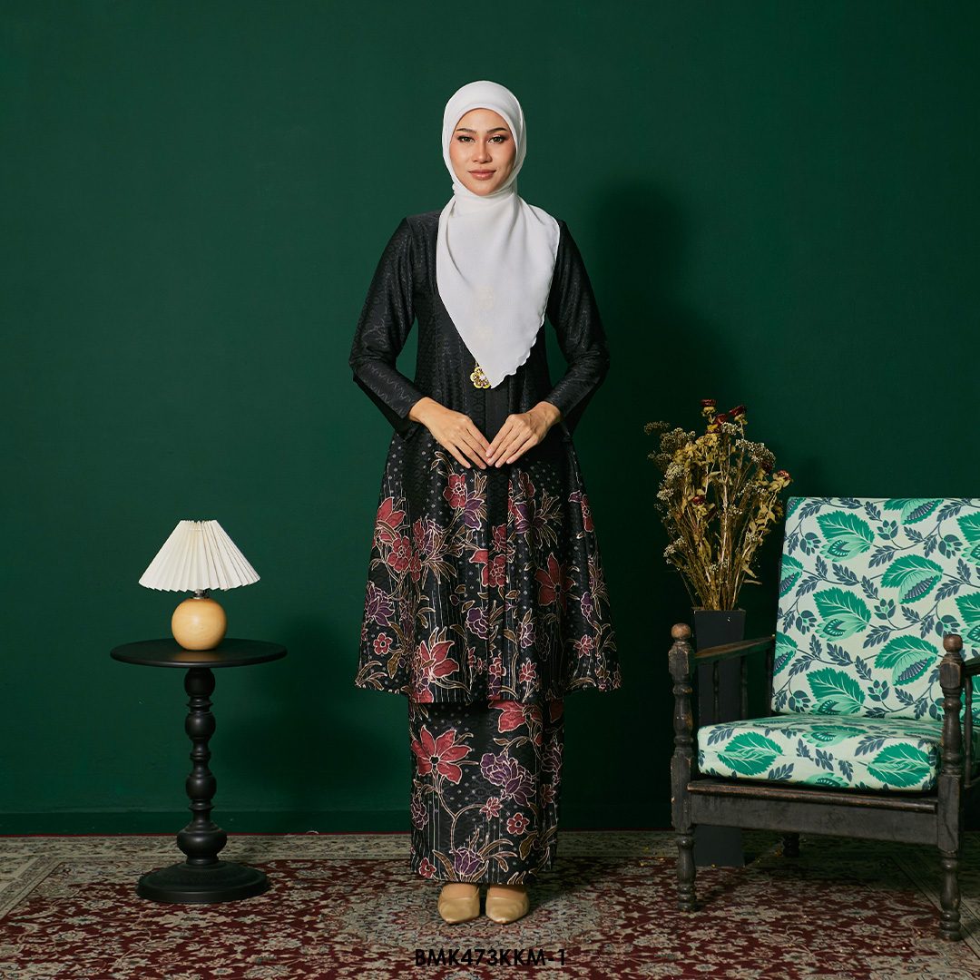 Kebarung Batiq Mia in Black (BMK473KKM-1)